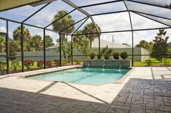 Pool Cage Cleaning in Rocky Point, Florida by Prime Effect LLC